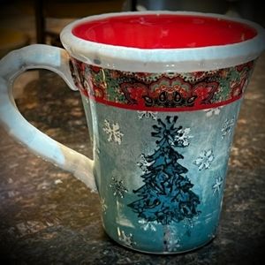 Tracy Porter Folklore Holiday Poetic Wanderlust Set of 4 Mugs